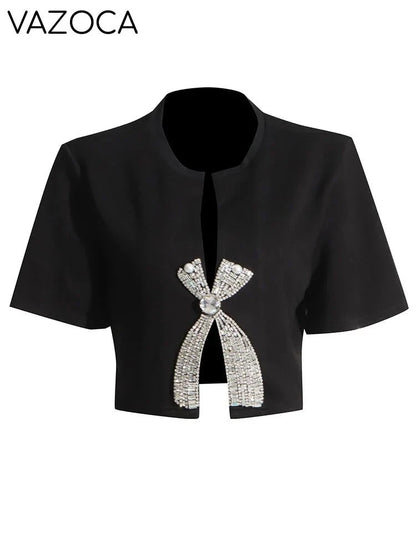 Diamond Bow Crop Top
