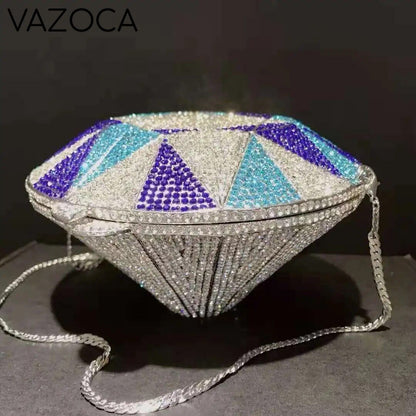 Diamond Clutch Crystal Mini Bag