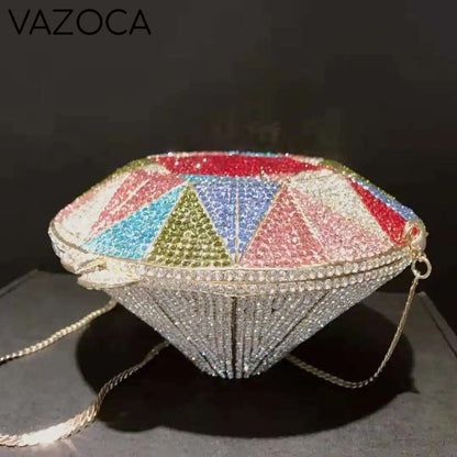 Diamond Clutch Crystal Mini Bag