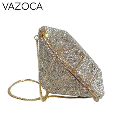 Diamond Clutch Crystal Mini Bag