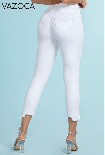 Double Take High-Rise Jeans- White