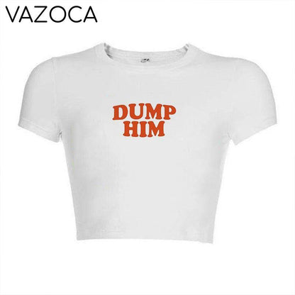 Dump Him Crop Top