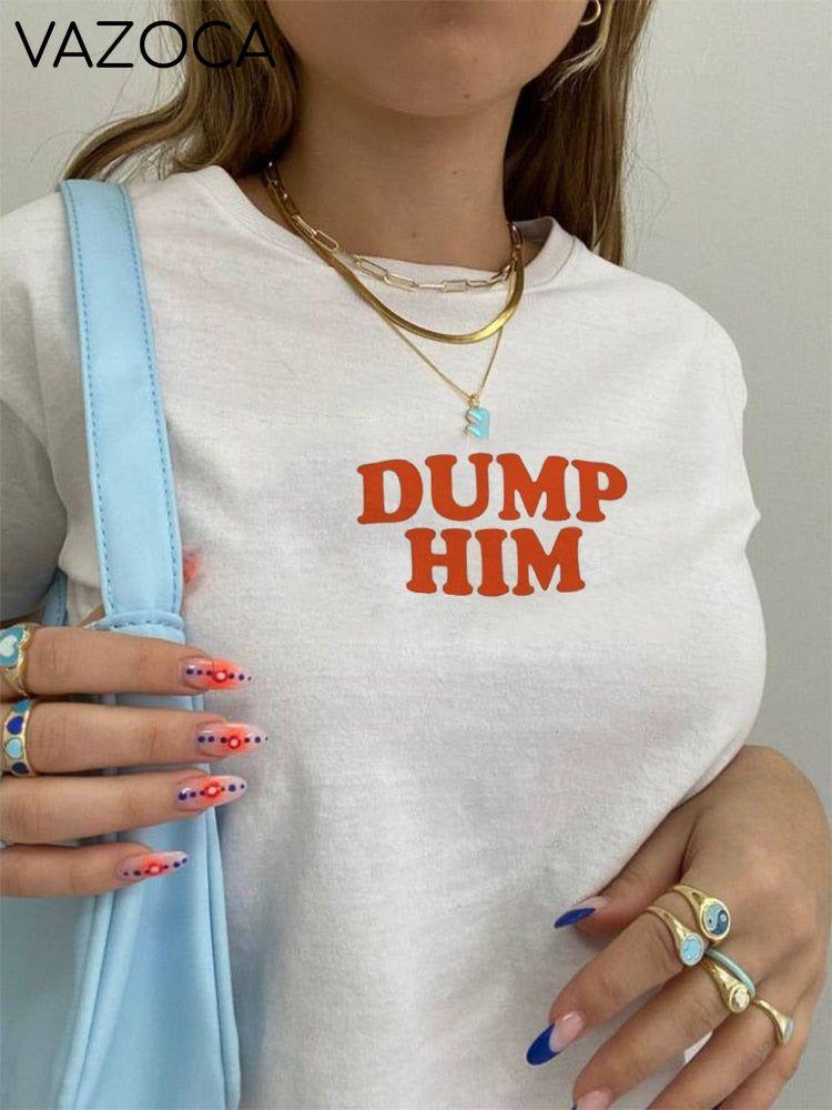 Dump Him Crop Top