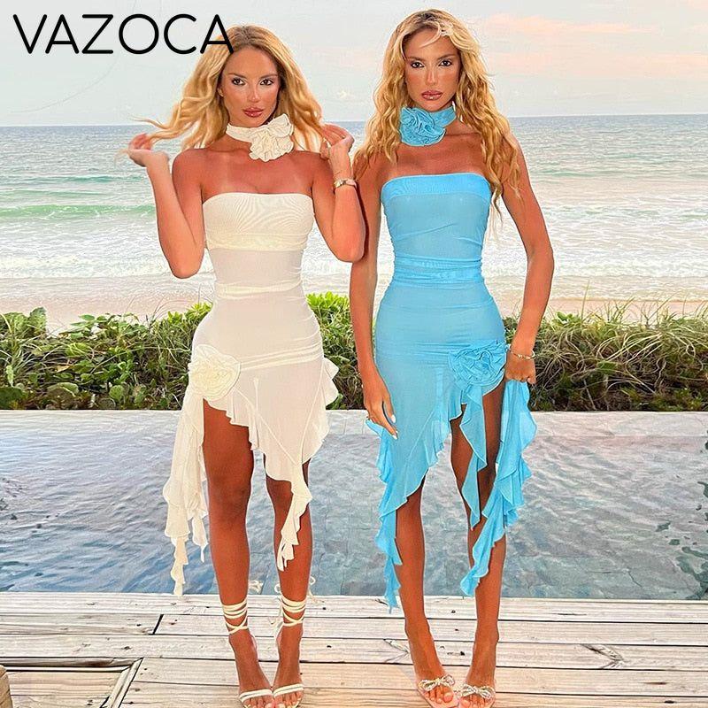 Eliza Mesh Bodycon Mini Dress