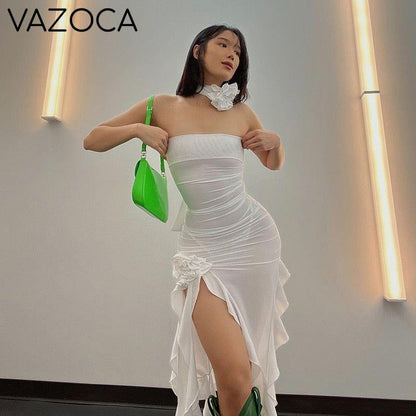 Eliza Mesh Bodycon Mini Dress