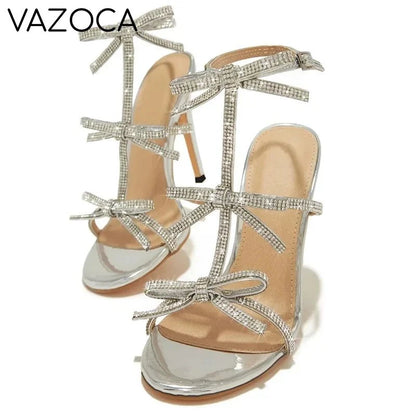 Elle Crystal High Heels