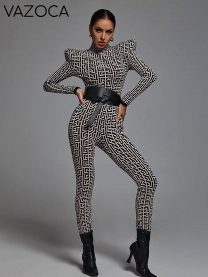 Emily Bandage Jumpsuit