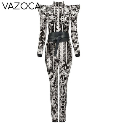 Emily Bandage Jumpsuit