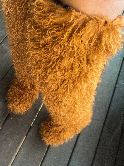 Thigh High Mongolian Fur Boots