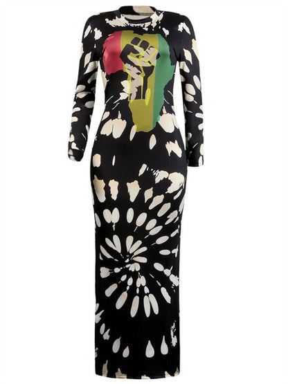 Africa Pride Maxi Dress