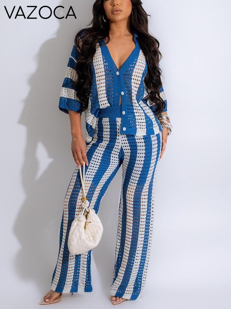 Crochet Pants Set