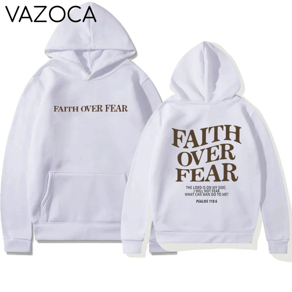 Faith Over Fear Hoodie Shirt (Unisex)
