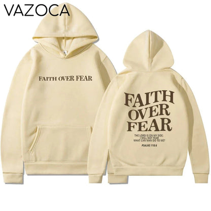Faith Over Fear Hoodie Shirt (Unisex)