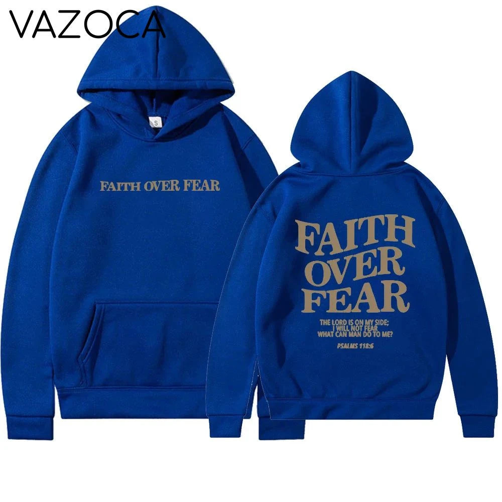 Faith Over Fear Hoodie Shirt (Unisex)
