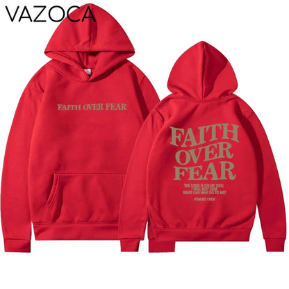 Faith Over Fear Hoodie Shirt (Unisex)
