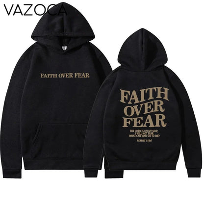 Faith Over Fear Hoodie Shirt (Unisex)