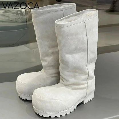 Fashionable Platform Boots Mi Bai