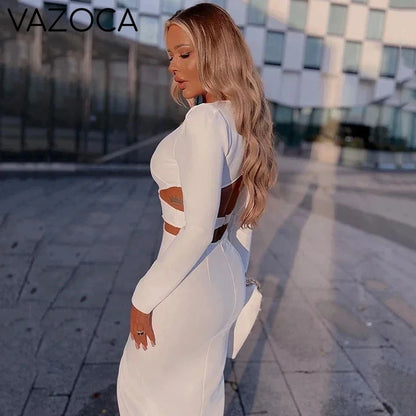 First Lady Bandage Midi Dress