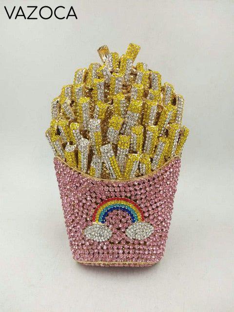Fries Rainbow Clutch Bag 2 Small Clutch