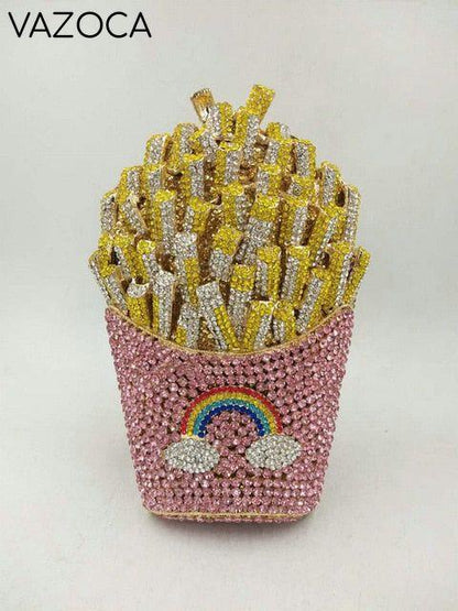 Fries Rainbow Clutch Bag 2 Small Clutch