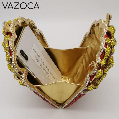 Fries Rainbow Clutch Bag