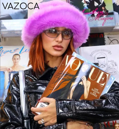 Fur Bucket Hat