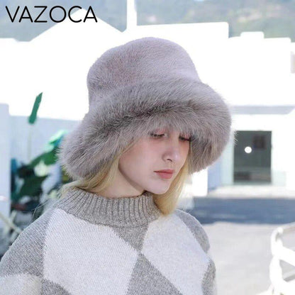 Fur Bucket Hat