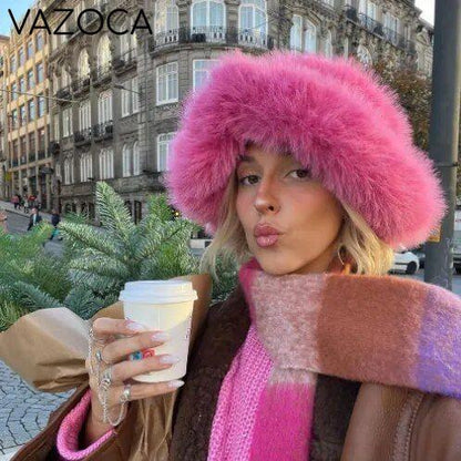 Fur Bucket Hat