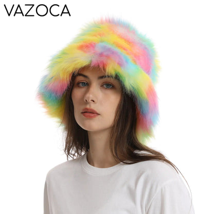 Fur Bucket Hat