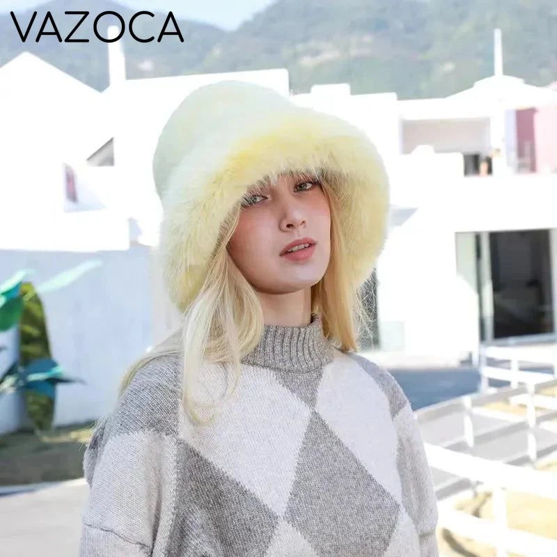 Fur Bucket Hat
