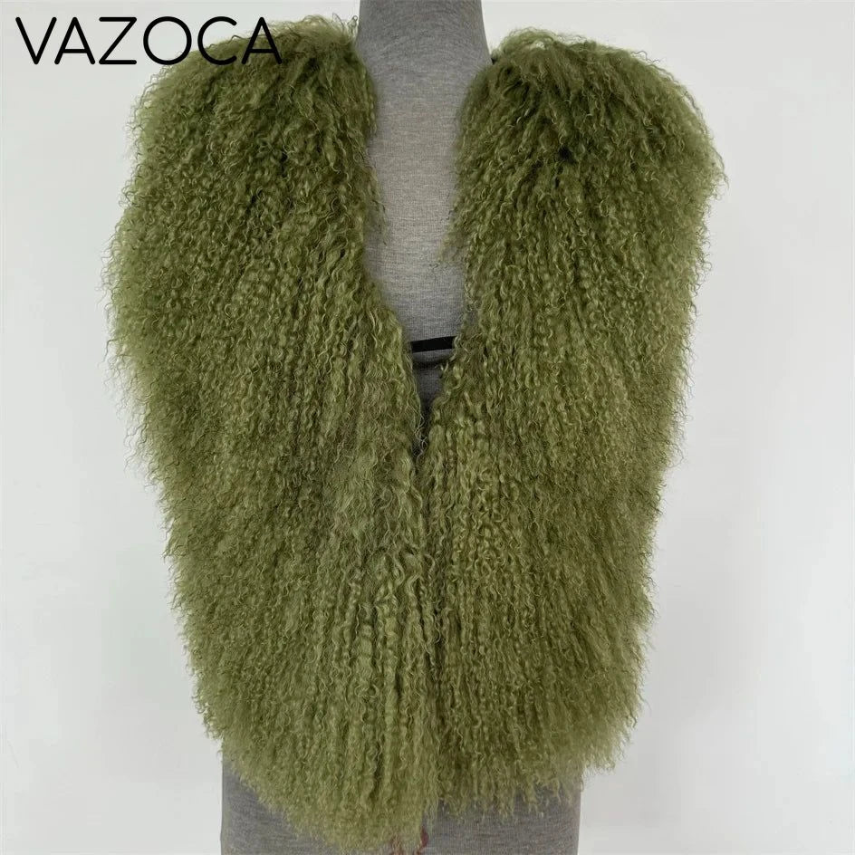 Fur Top Vest