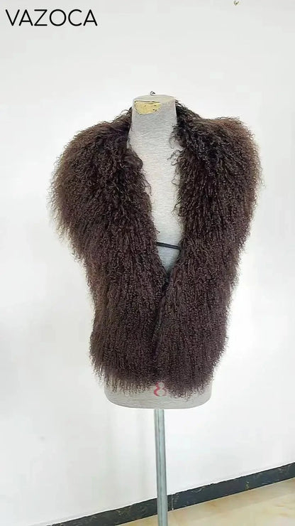 Fur Top Vest
