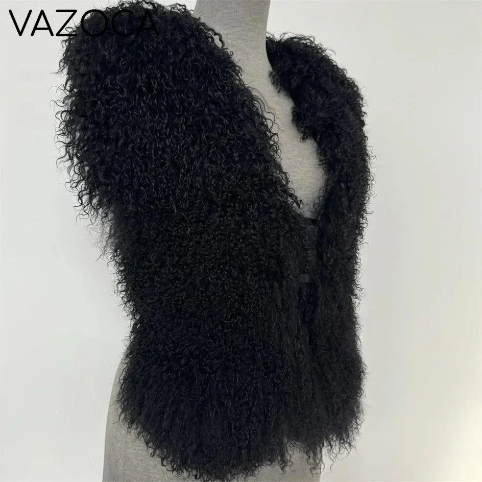 Fur Top Vest