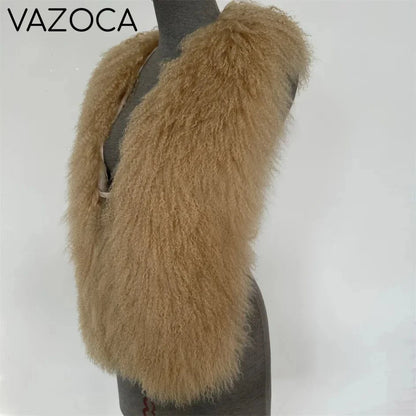 Fur Top Vest