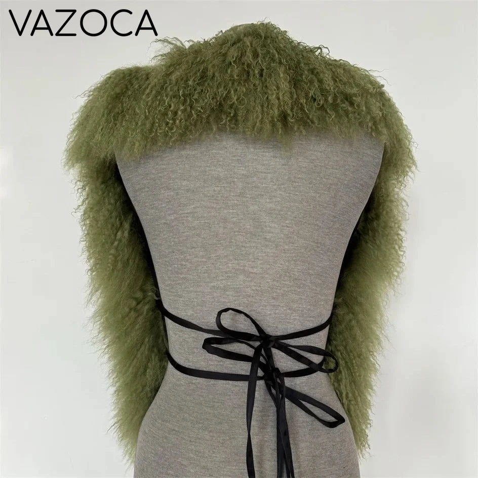 Fur Top Vest