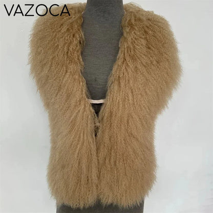 Fur Top Vest