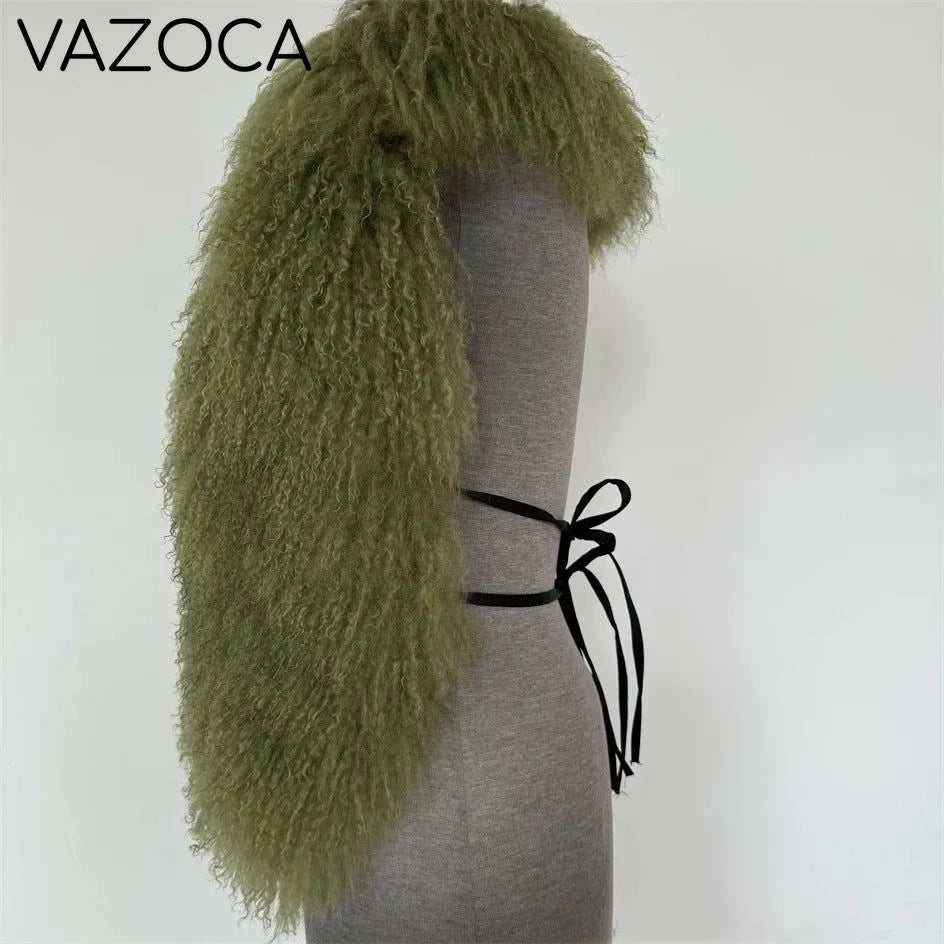 Fur Top Vest
