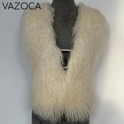 Fur Top Vest