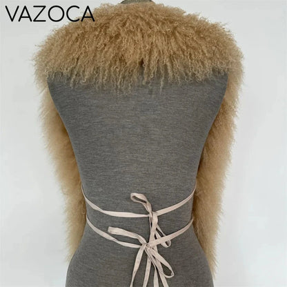 Fur Top Vest