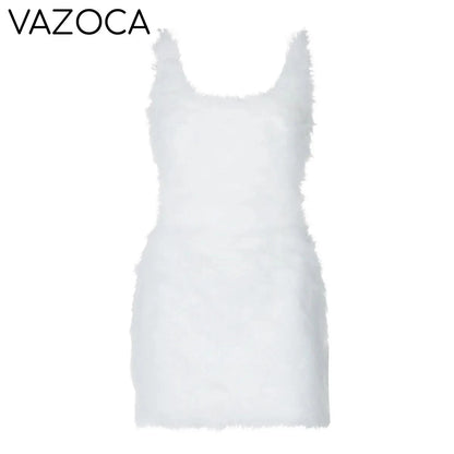 Furry Queen Mini Dress