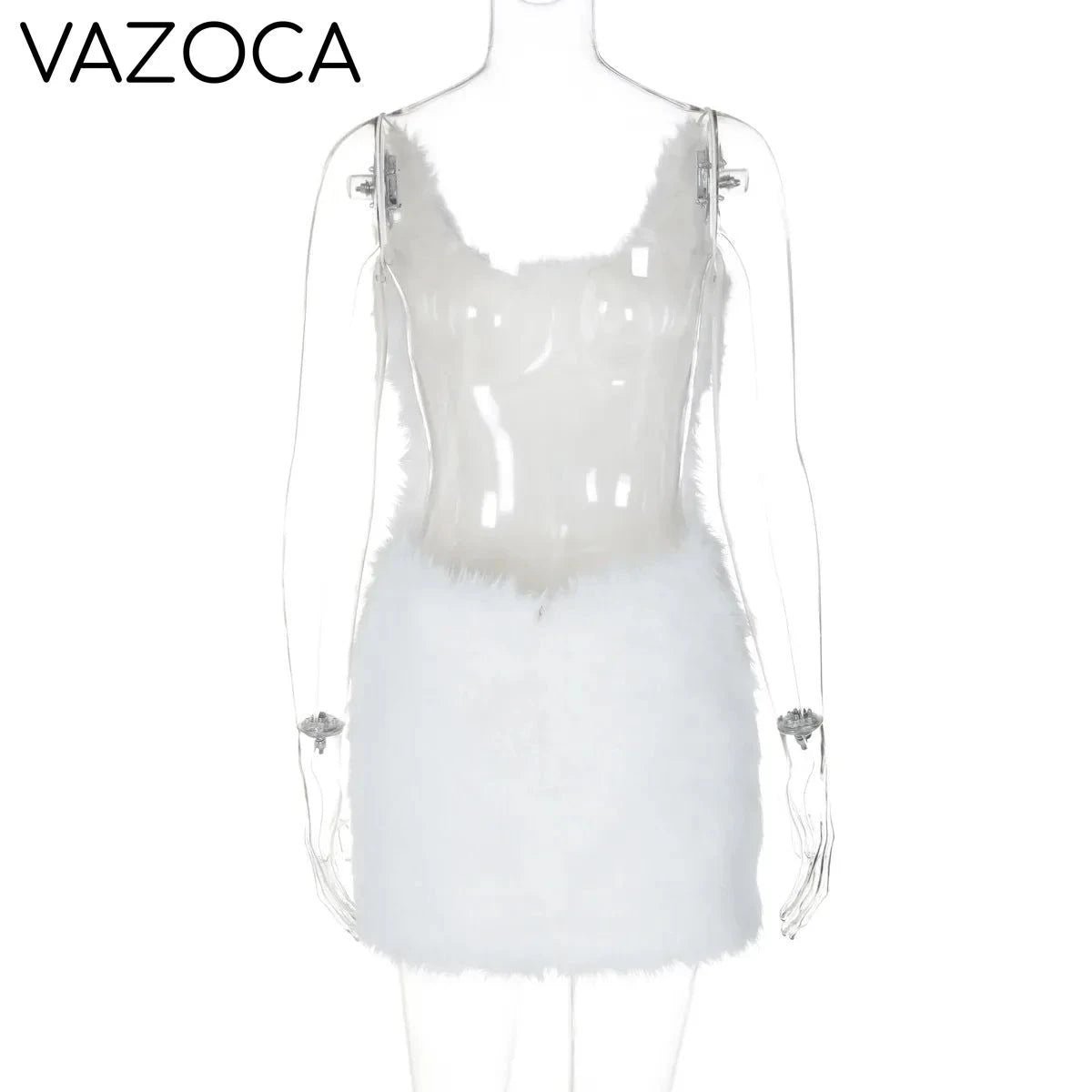 Furry Queen Mini Dress