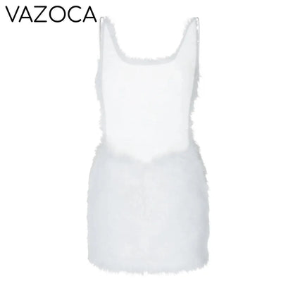 Furry Queen Mini Dress