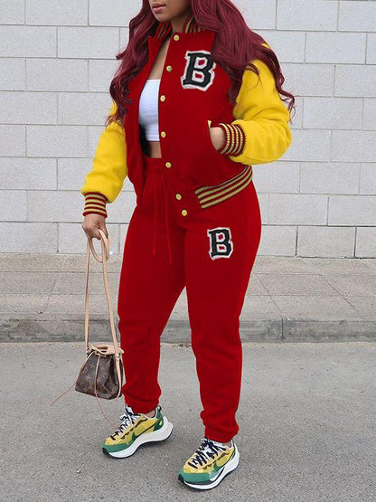 Morchique Bomber Jacket & Jogger Pants Set