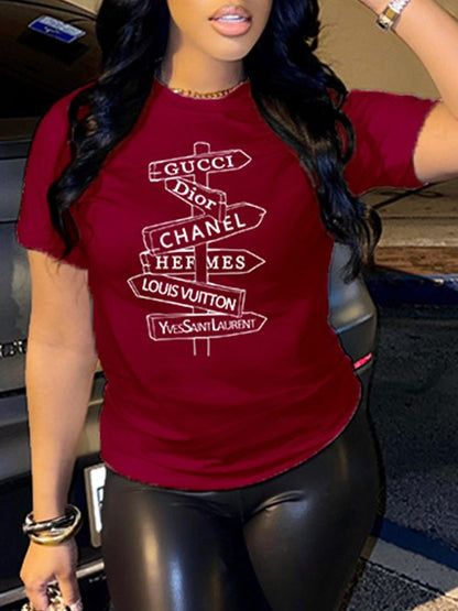 Morchique Logo Print Tee