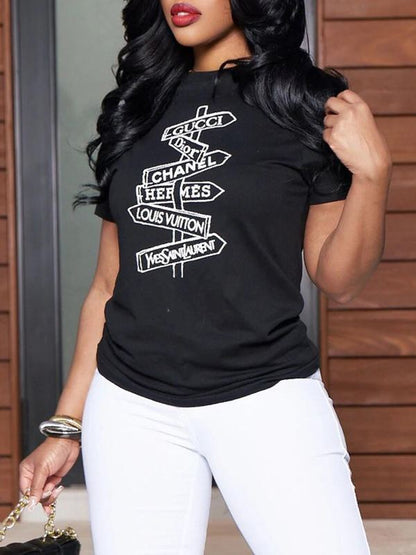 Morchique Logo Print Tee