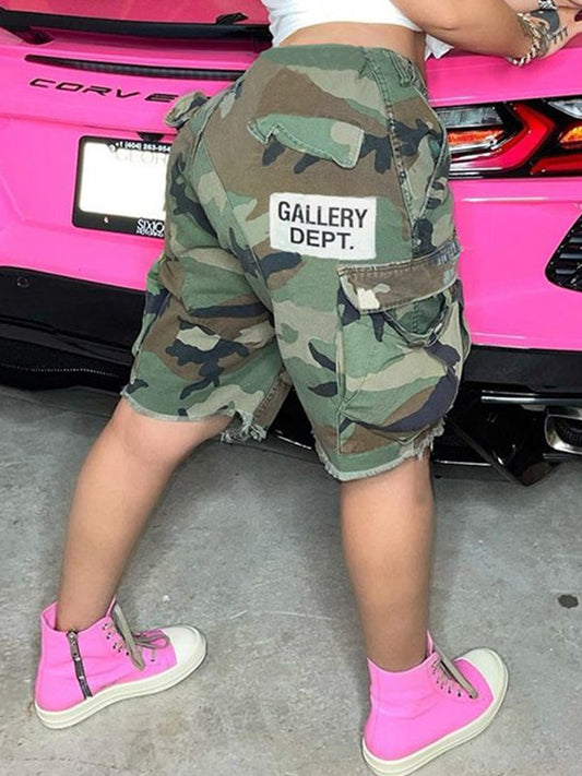 Morchique Camo Bermuda Shorts