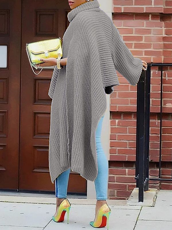 Morchique Knit Turtleneck Tunic Top