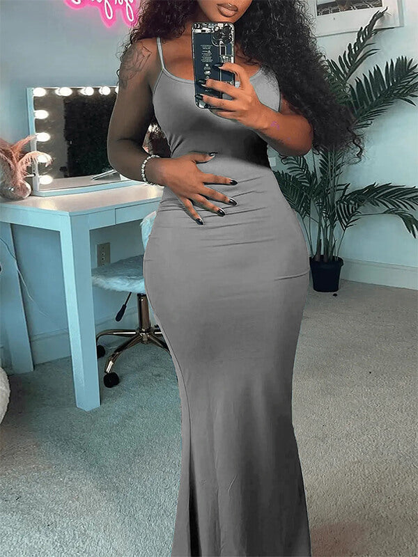 Cami Maxi (XS - 3X) Gray