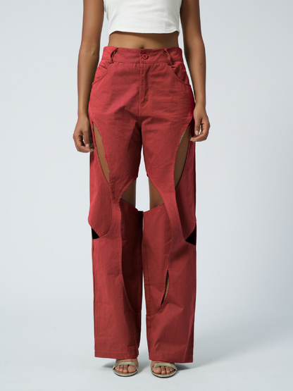 Cutout Pants