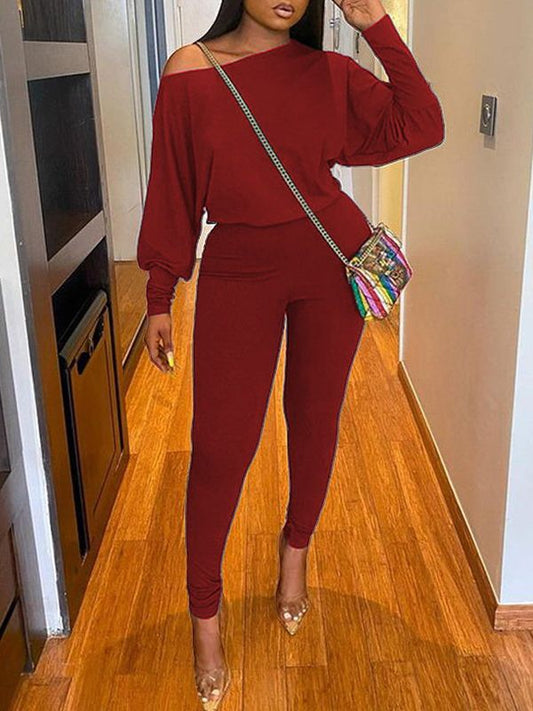 Bishop-Sleeve Tee & Pants Set--Clearance